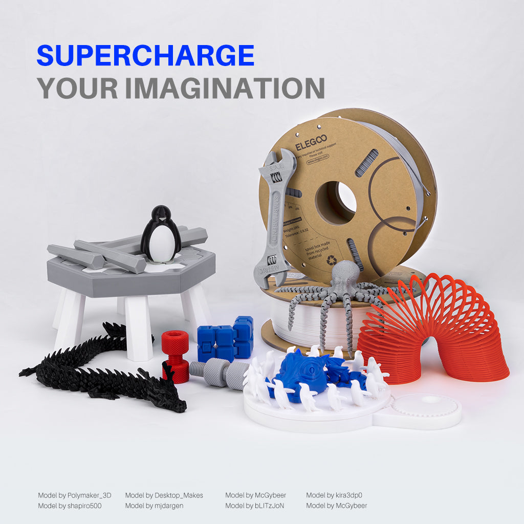 Filament PLA Premium 1.75mm pour Imprimantes 3D - Diverses Couleurs 1kg