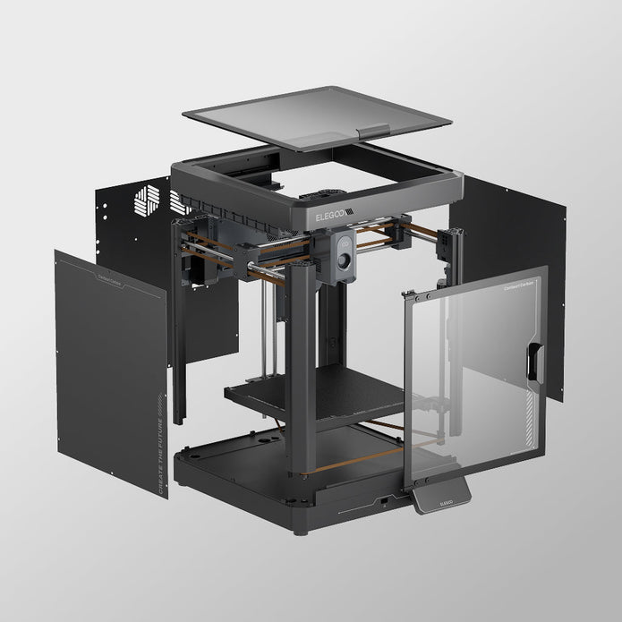 Imprimante 3D Elegoo Centauri Carbon CoreXY Haute Vitesse Précision Détail Installation Facile