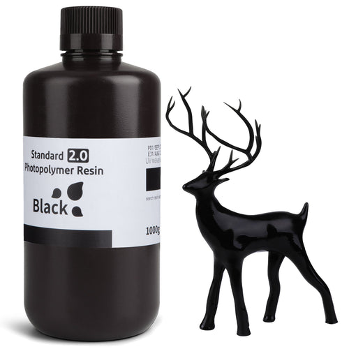 ELEGOO Résine Standard Photopolymère 405nm V2.0 Haute Précision Impression 3D LCD